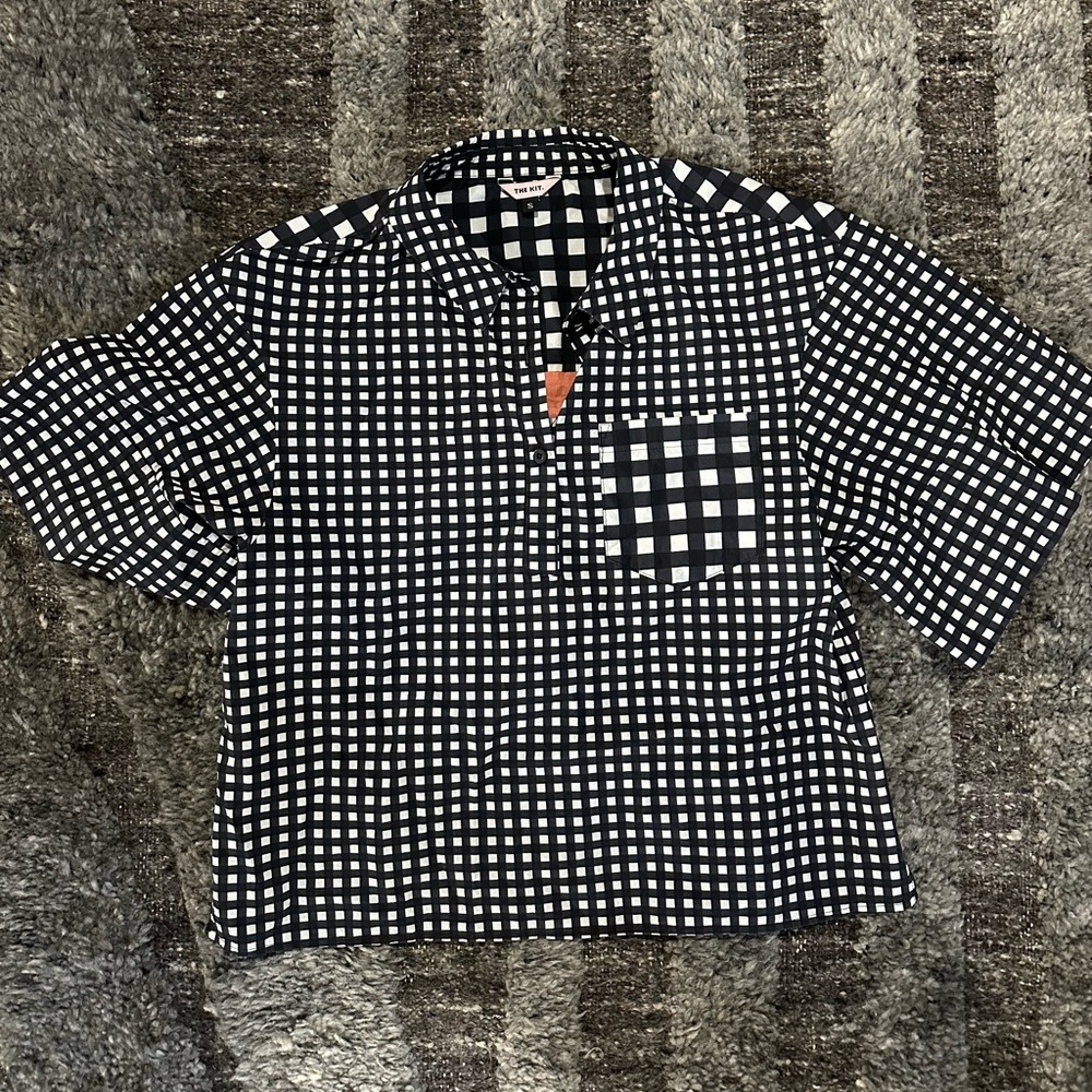 Like New The Kit buffalo plaid top